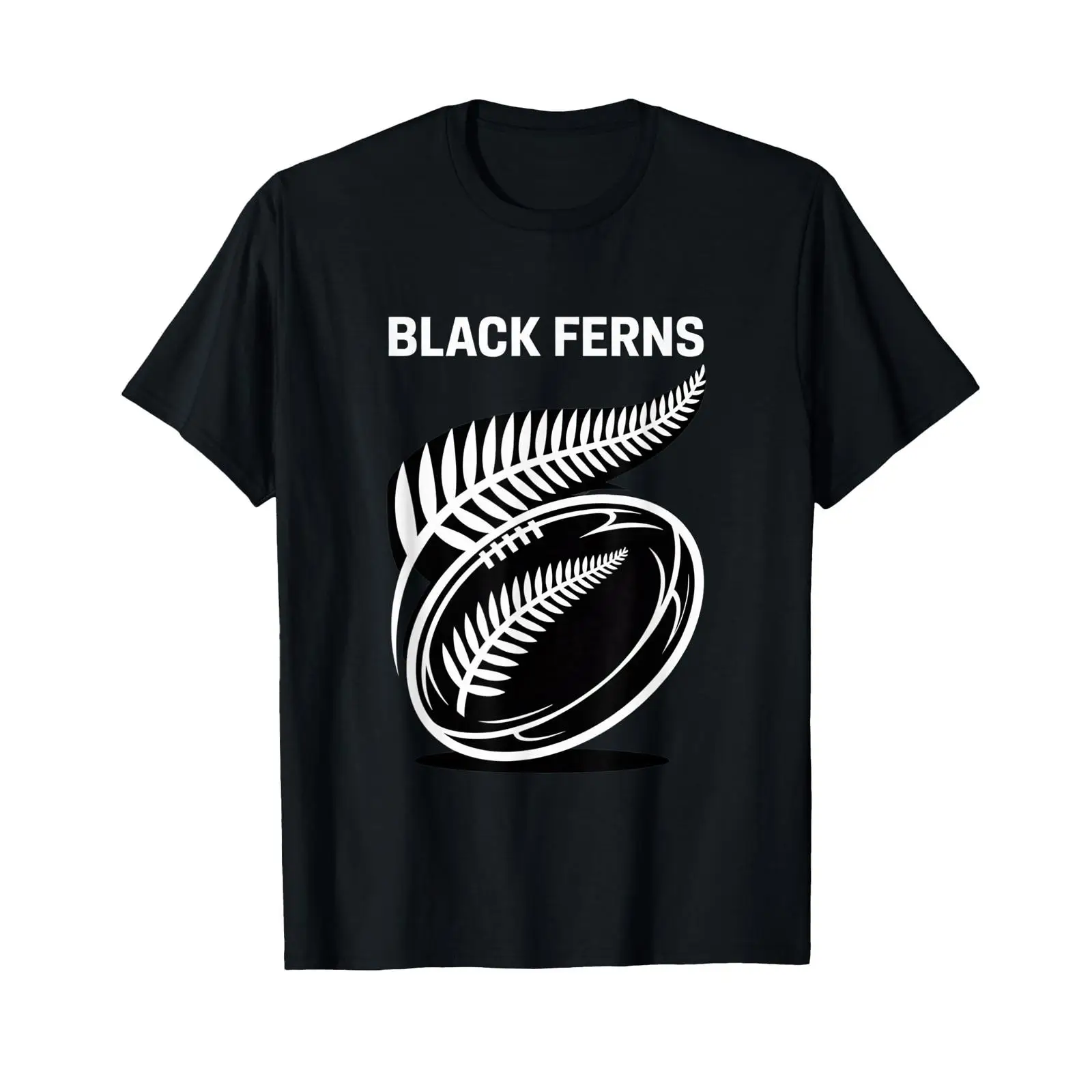 Women'S Fashion Rugby Shirt - ニュージーランドラグビーレディースブラックフェーンズメンズTシャツヴィンテージウォッシュドファッション多用途トップス普段着用スタイリッシュオムユニセックス