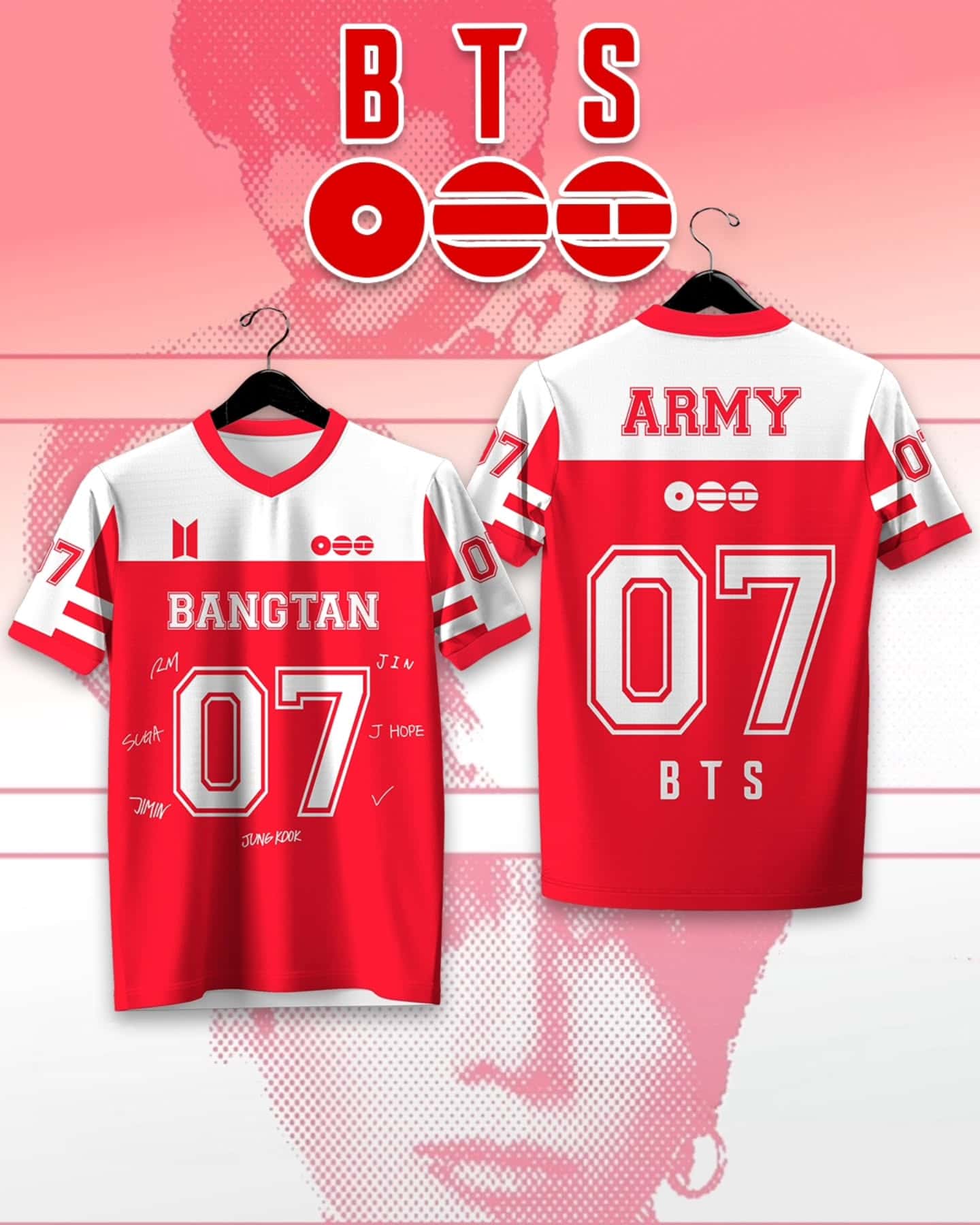Women'S Fashion Rugby Shirt - BTS ARMY 新しいラグビージャージー KPOPファン向けギフトシャツ 2026年夏 メンズ