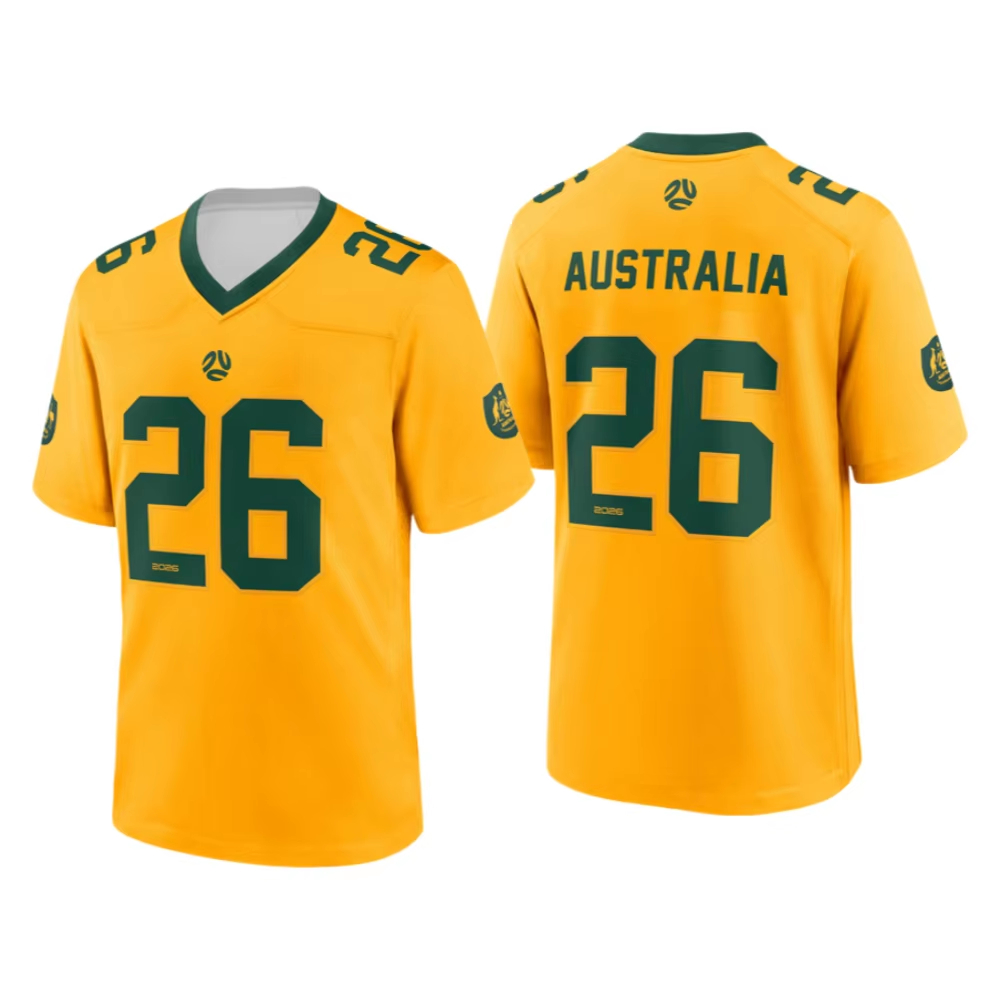 Women'S Fashion Rugby Shirt - 2026年サマースペシャル アメリカ ラグビースタイルジャージ オーストラリア No. 26