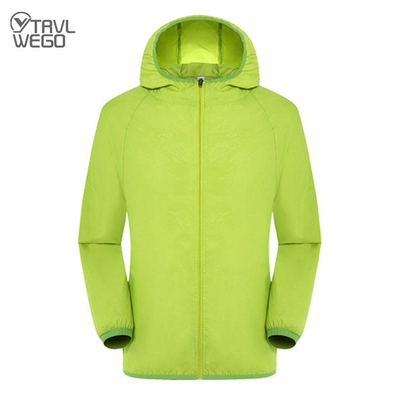 Women'S Fashion Rain Jacket - Trvlwego-キャンプ,ハイキング,アウトドアスポーツ用の超軽量防水防風ジャケット