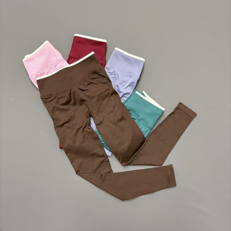 Women'S Fashion Leggings - スカルプトスクランチレギンス レディース ハイウエスト シームレス お腹引き締め スリムフィット