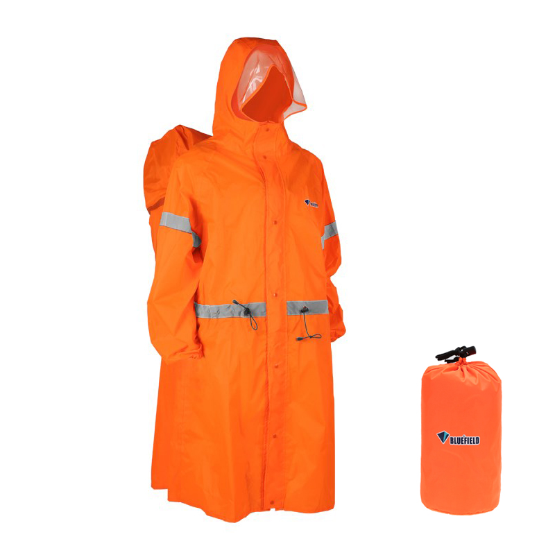 Women'S Fashion Rain Jacket - ユニセックス反射材付きアウトドアクライミングバッグバックパックレインコートレインカバーワンピースレインポンチョケープジャケットハイキングキャンプサイクリング用