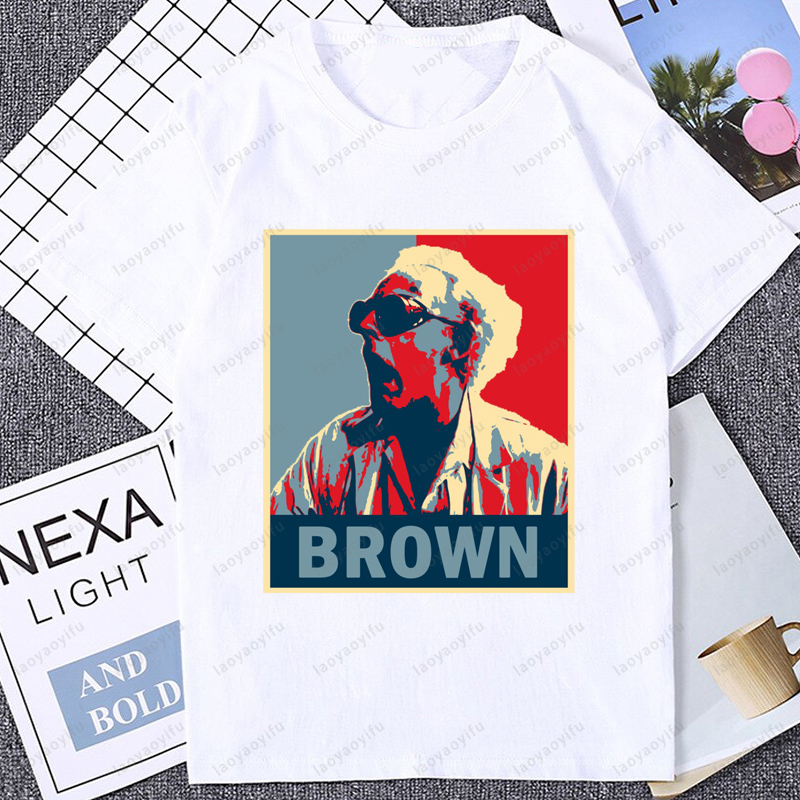 Women'S Fashion In The 80S - バック・トゥ・ザ・フューチャークラシックブラウン Tシャツ半袖カジュアルファッションコットン Tシャツ 80 年代 90