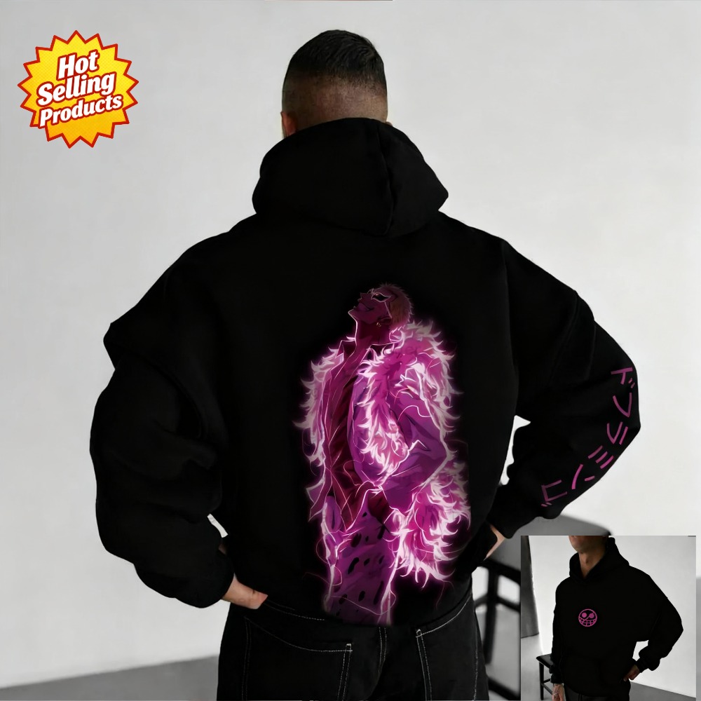 ワンピースパーカー ドンキホーテ・ドフラミンゴ 新しいスウェ - Hoodie Women Oversized のレビューと価格