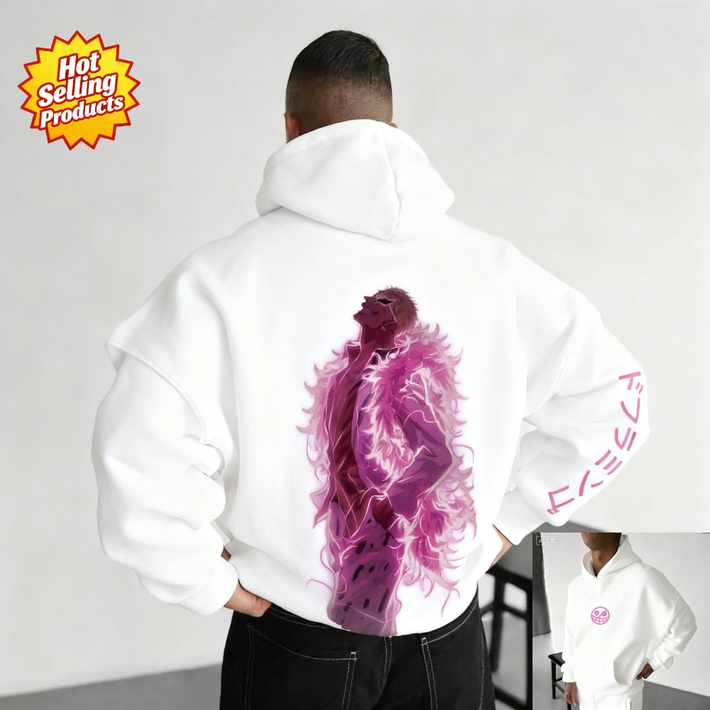 ワンピースパーカー ドンキホーテ・ドフラミンゴ 新しいスウェ - Hoodie Women Oversized のレビューと価格