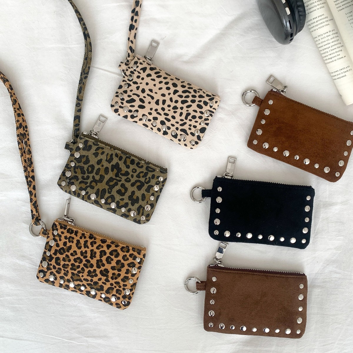 新しいスタッズ付きショルダーバッグミニクレジットカードホルダ - Women Fashion Handbags のレビューと価格