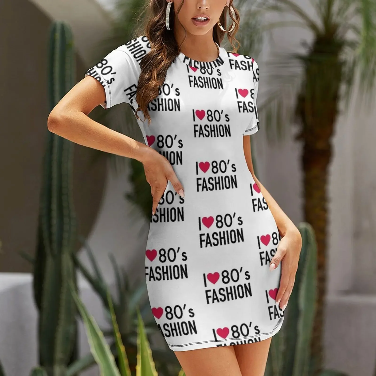 80年代のファッションが大好きです。女性用半袖ドレス、202 - Women'S Fashion In The 80S のレビューと価格