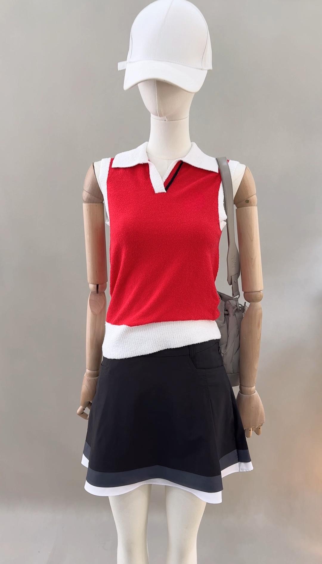 新しい夏の女性用ゴルフノースリーブタンクトップ、ファッショナ - Women'S Fashion Vest Tops のレビューと価格