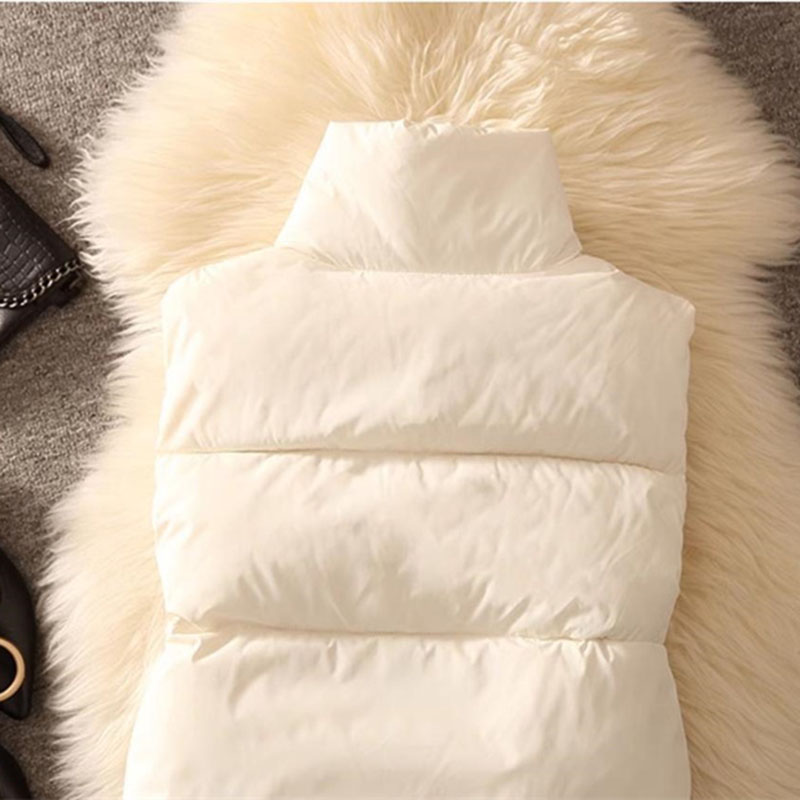 女性用ノースリーブフグジャケット,暖かい綿のコート,女性用パ - Puffer Vest Fashion Women のレビューと価格