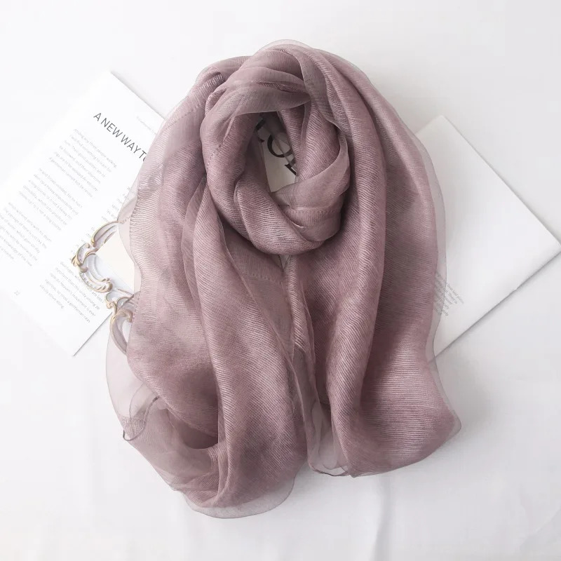 高級韓国版二重層ウールシルクスカーフ、チャイナドレスショール - Women'S Fashion Layering のレビューと価格