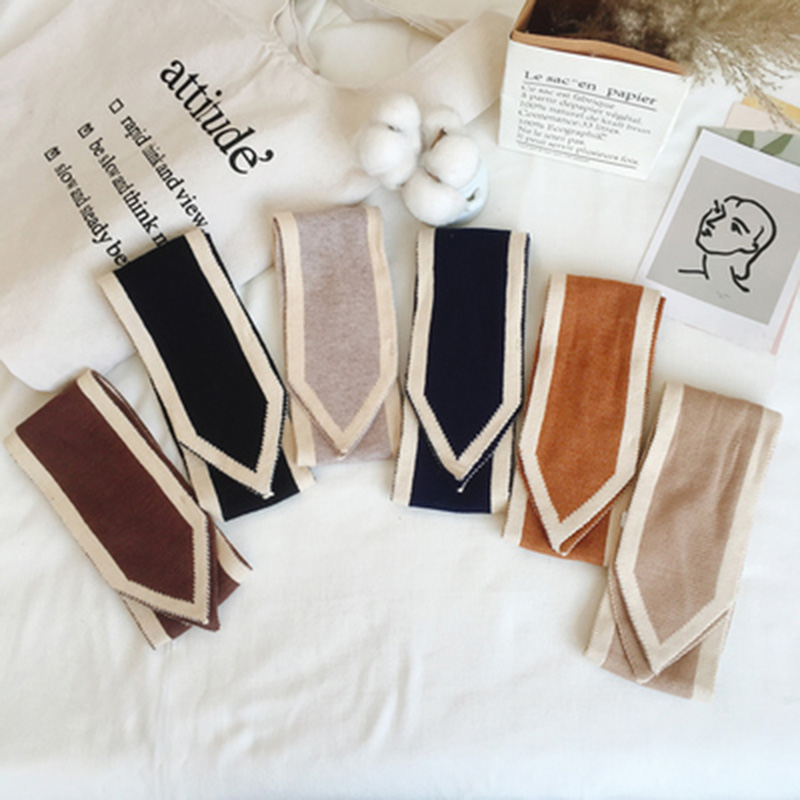 女性用ニットウールスカーフ,無地,ファッショナブル,2層,暖 - Women'S Fashion Layering のレビューと価格