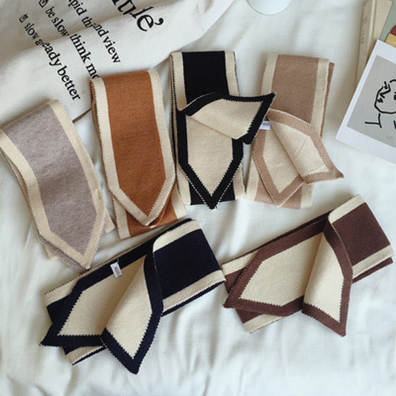 女性用ニットウールスカーフ,無地,ファッショナブル,2層,暖 - Women'S Fashion Layering のレビューと価格