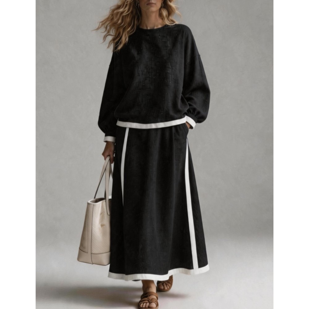 女性の秋の新作パッチワーク O ネック長袖スウェットシャツハ - Women'S Fashion Sweatshirts のレビューと価格