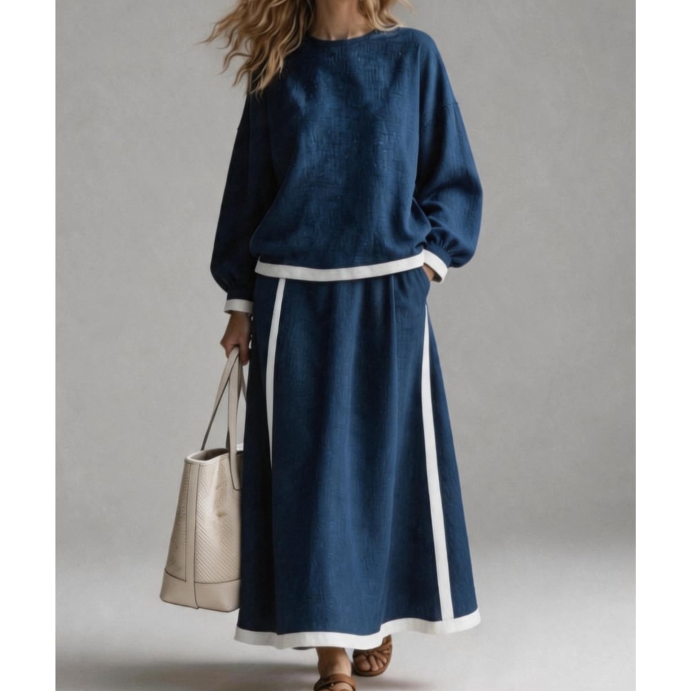 女性の秋の新作パッチワーク O ネック長袖スウェットシャツハ - Women'S Fashion Sweatshirts のレビューと価格