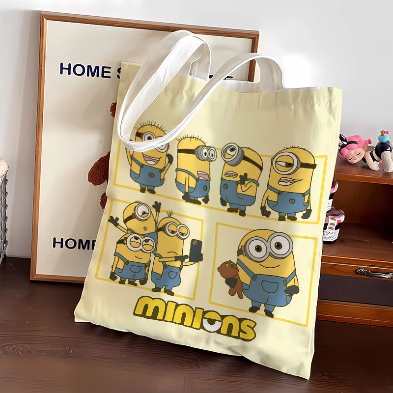 ミニオンズ映画アニメ漫画かわいいキャンバスバッグかわいい学生 - Canvas Tote Bag のレビューと価格