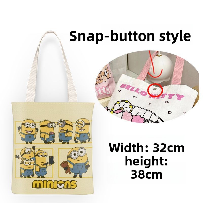 ミニオンズ映画アニメ漫画かわいいキャンバスバッグかわいい学生 - Canvas Tote Bag のレビューと価格