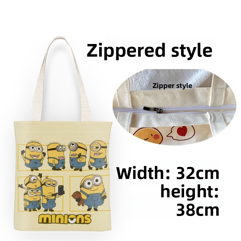 ミニオンズ映画アニメ漫画かわいいキャンバスバッグかわいい学生 - Canvas Tote Bag のレビューと価格
