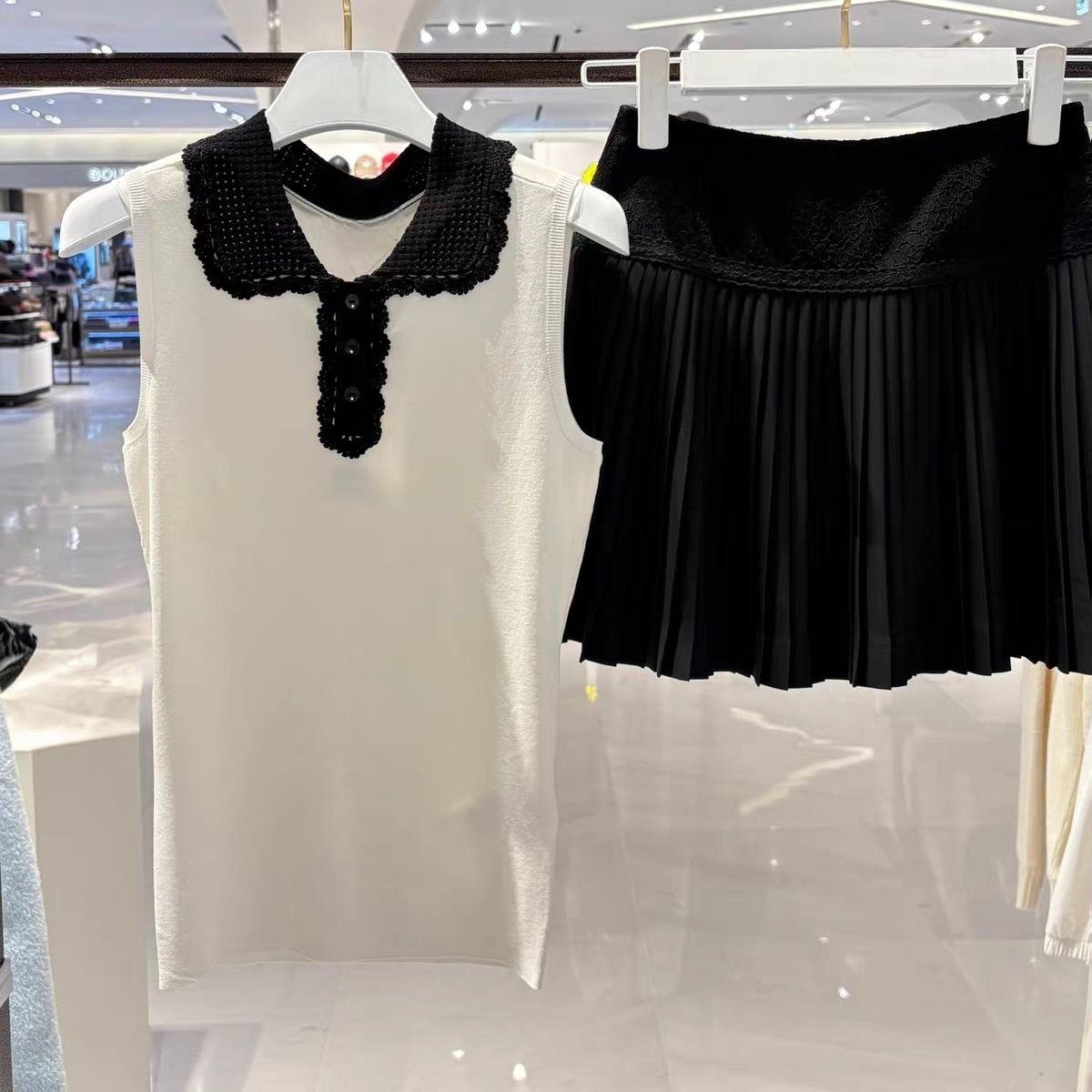レディースラペルニットゴルフベスト 2026年春 ノースリー - Women'S Fashion Vest Tops のレビューと価格