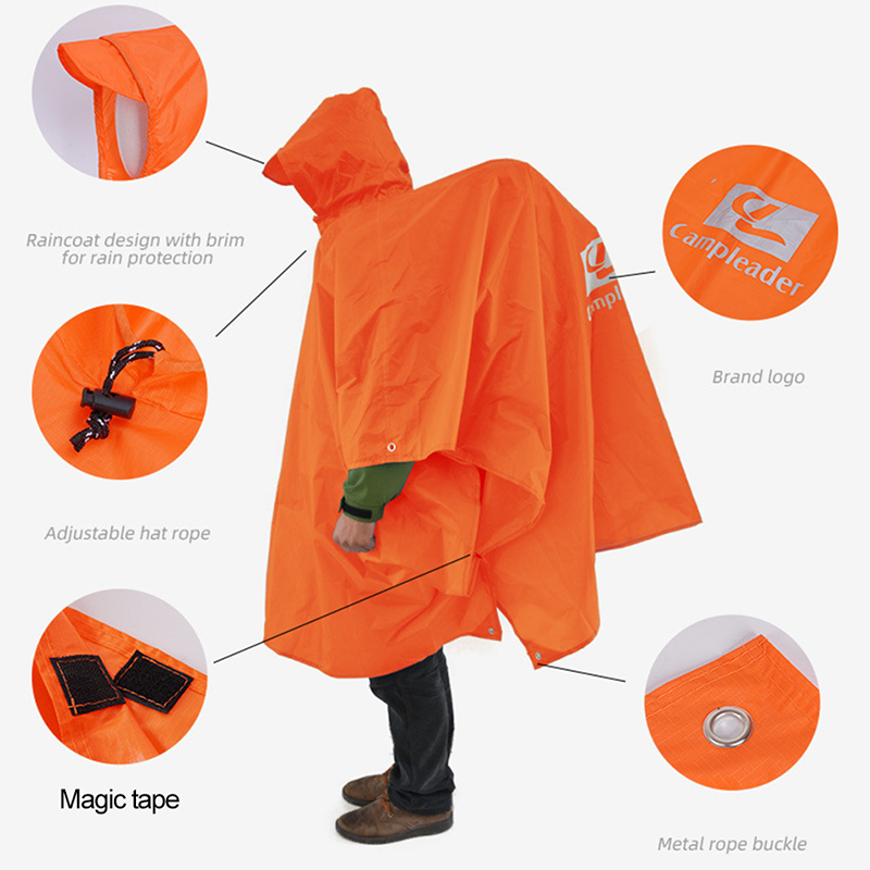 3 で 1 屋外レインコートフード付きスリーブロング防水レイ - Women'S Fashion Rain Jacket のレビューと価格