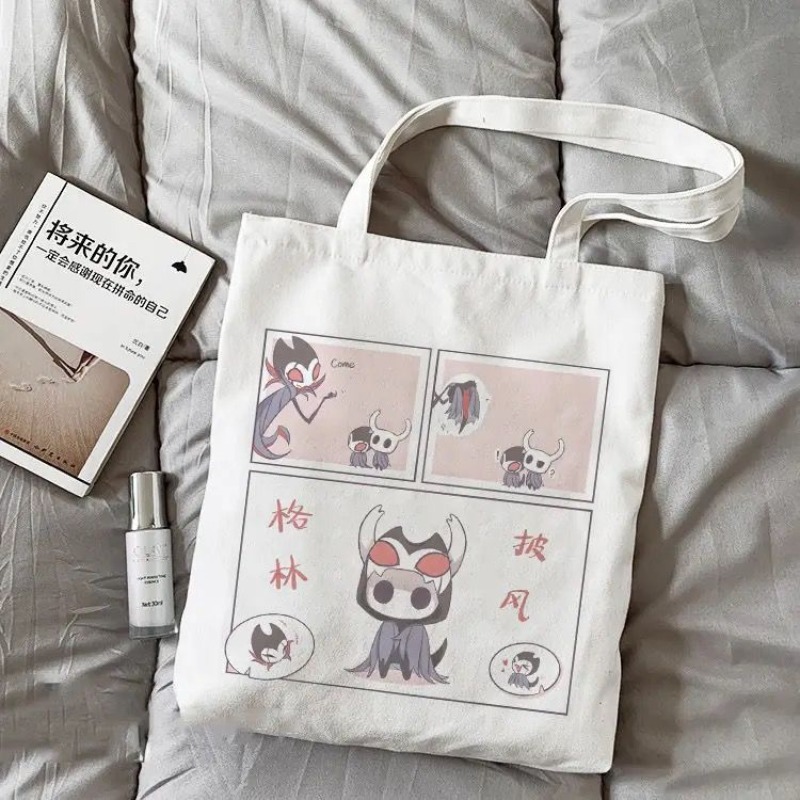 ゲーム周辺グッズ ホロウナイト キャンバスバッグ ショルダー - Canvas Tote Bag のレビューと価格