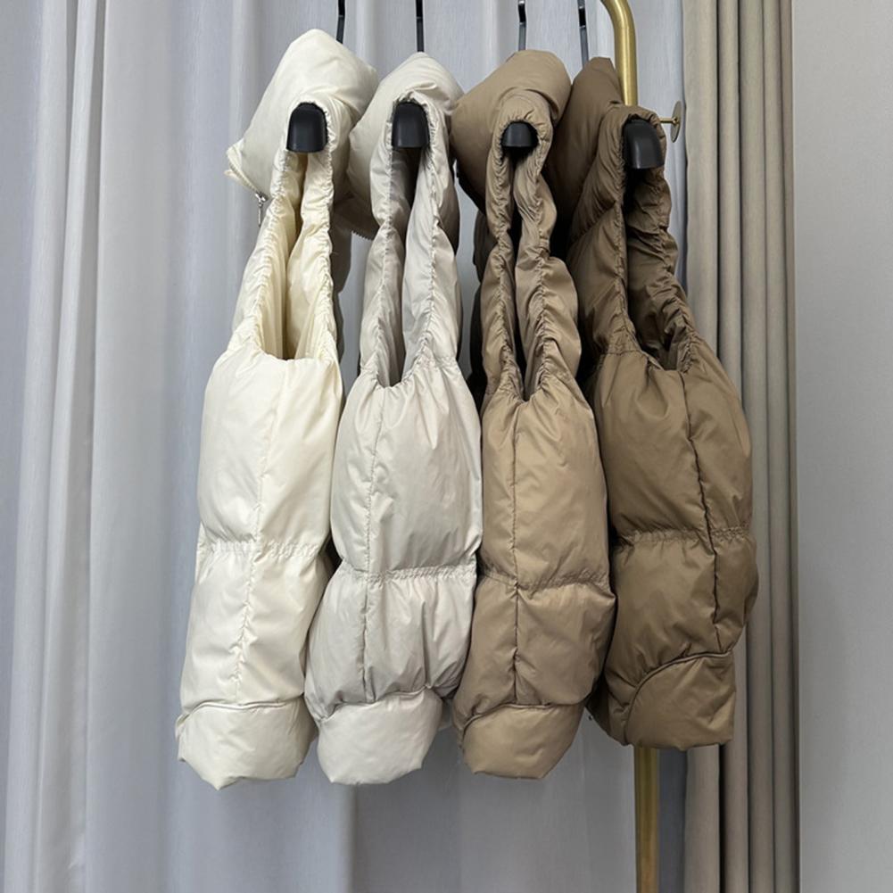 冬用ジャケットファッションパッド入りベストノースリーブ202 - Puffer Vest Fashion Women のレビューと価格