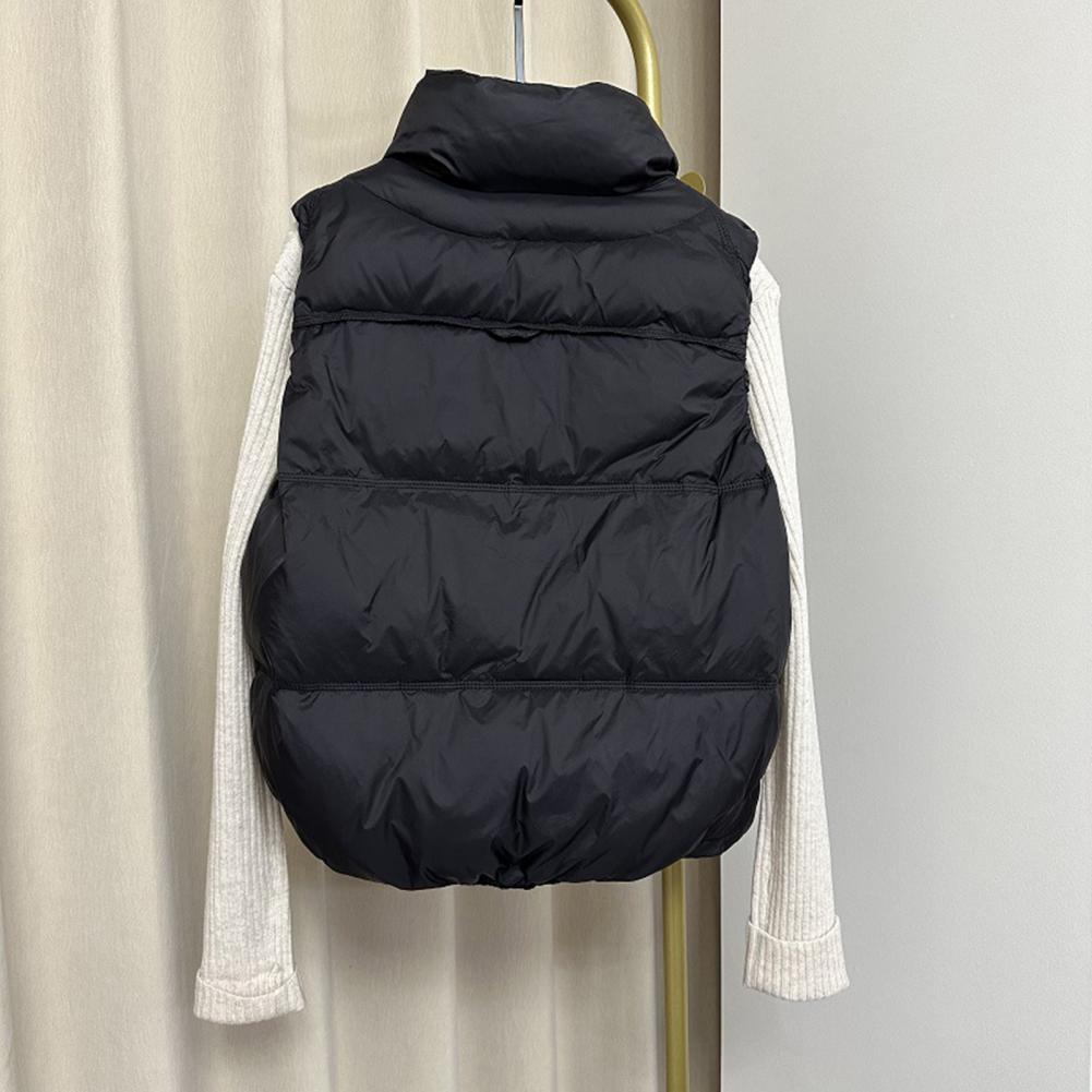 冬用ジャケットファッションパッド入りベストノースリーブ202 - Puffer Vest Fashion Women のレビューと価格