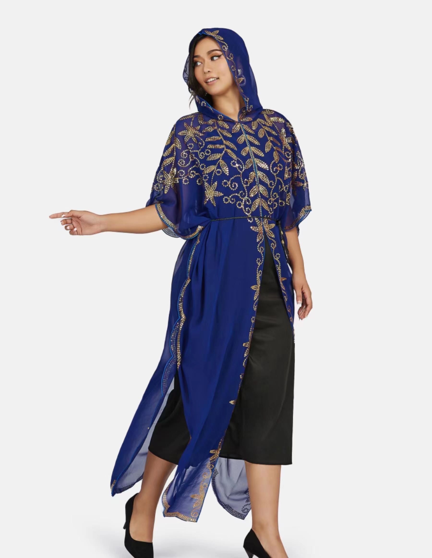 女性のためのクラシックなアフリカのシフォン生地,スパンコール - Women'S Fashion Quick Delivery のレビューと価格