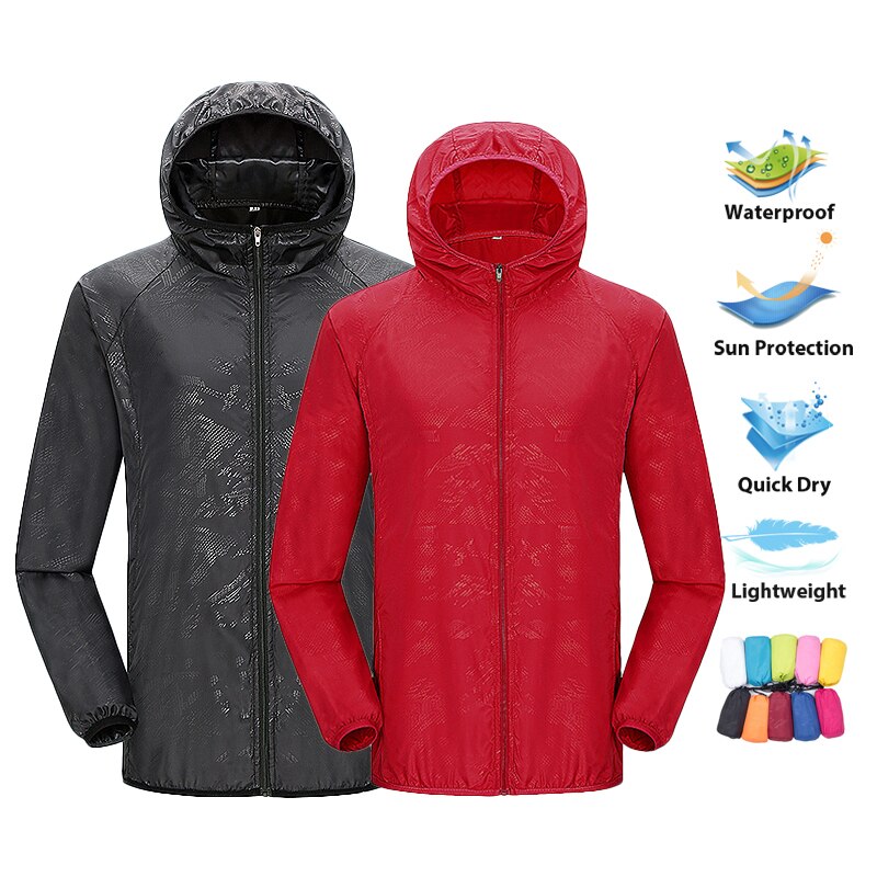 Lngxo男女兼用ハイキングジャケット女性用防水クイックドラ - Women'S Fashion Rain Jacket のレビューと価格