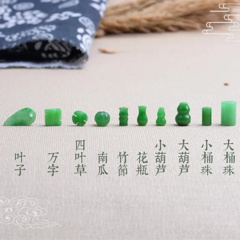 女性のための緑の翡翠の葉の形をしたブレスレット,イヤリング, - Women'S Fashion Jewellery のレビューと価格