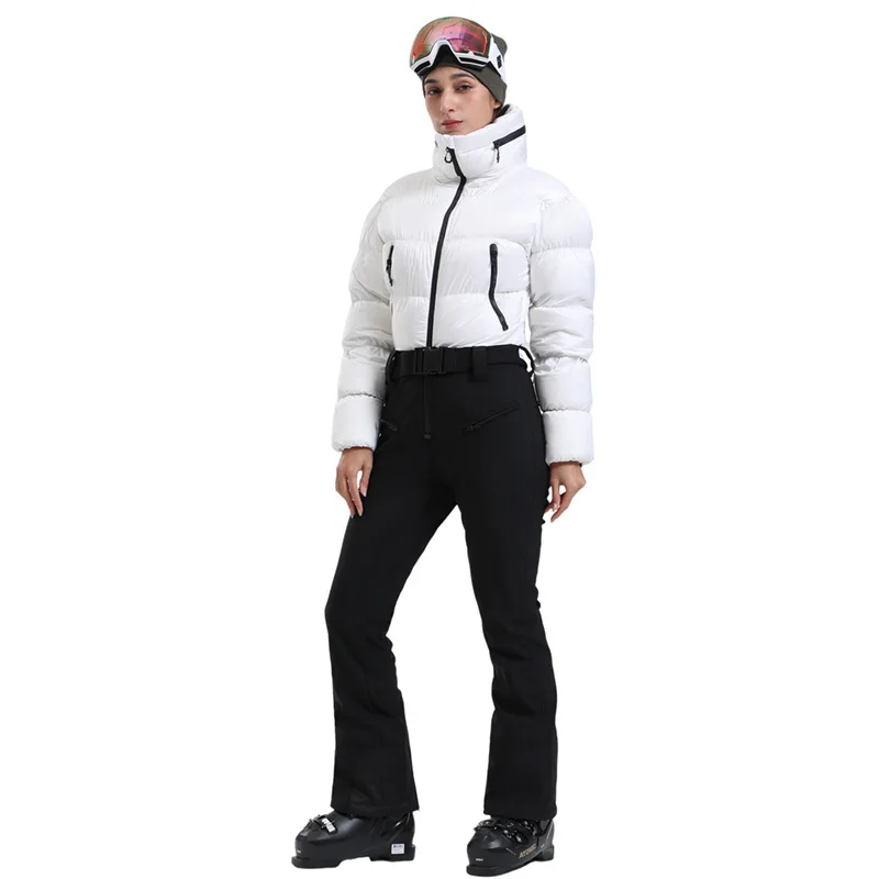 2025 ワンピーススキースーツ女性オーバーオールウィンター - Women'S Fashion Overalls のレビューと価格