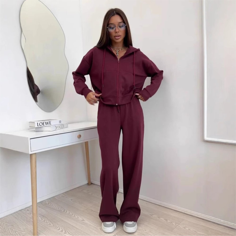 女性のスポーツスーツフード付きスウェットシャツタイアップパン - Women'S Fashion Sweatshirts のレビューと価格