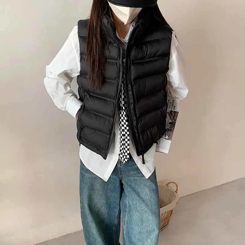 2025年新作 パフベスト レディース 冬 ノースリーブ パ - Puffer Vest Fashion Women のレビューと価格