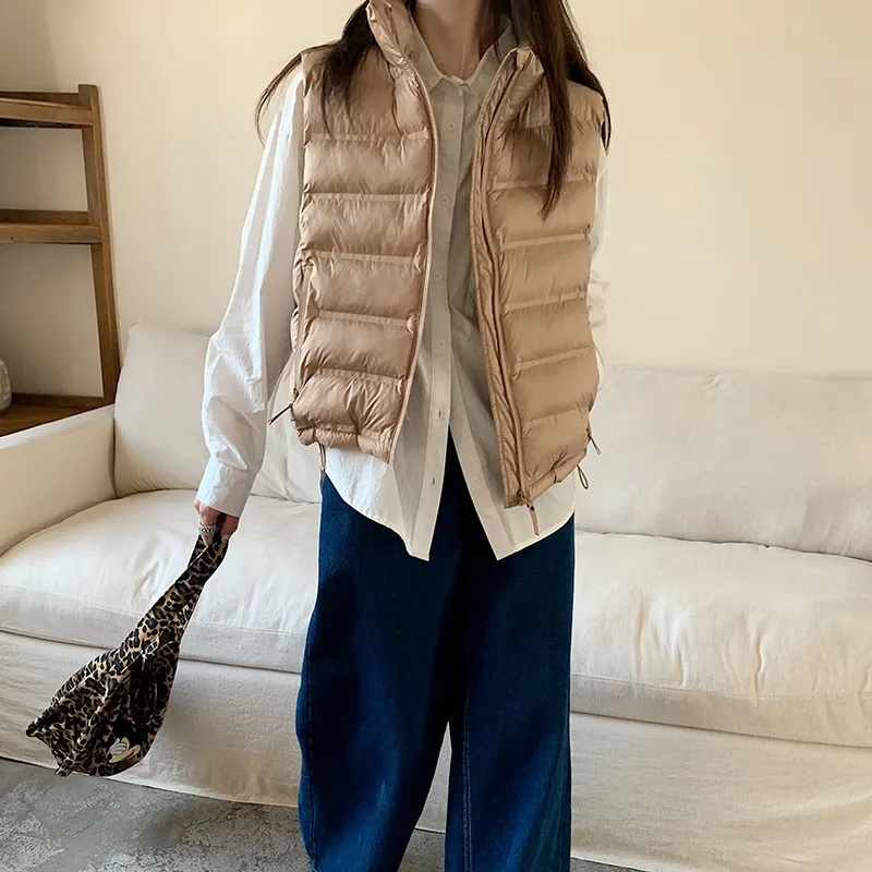 2025年新作 パフベスト レディース 冬 ノースリーブ パ - Puffer Vest Fashion Women のレビューと価格