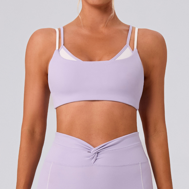 新しい女性のファッションストリートフィットネストップスポーツ - Women'S Fashion Vest Tops のレビューと価格