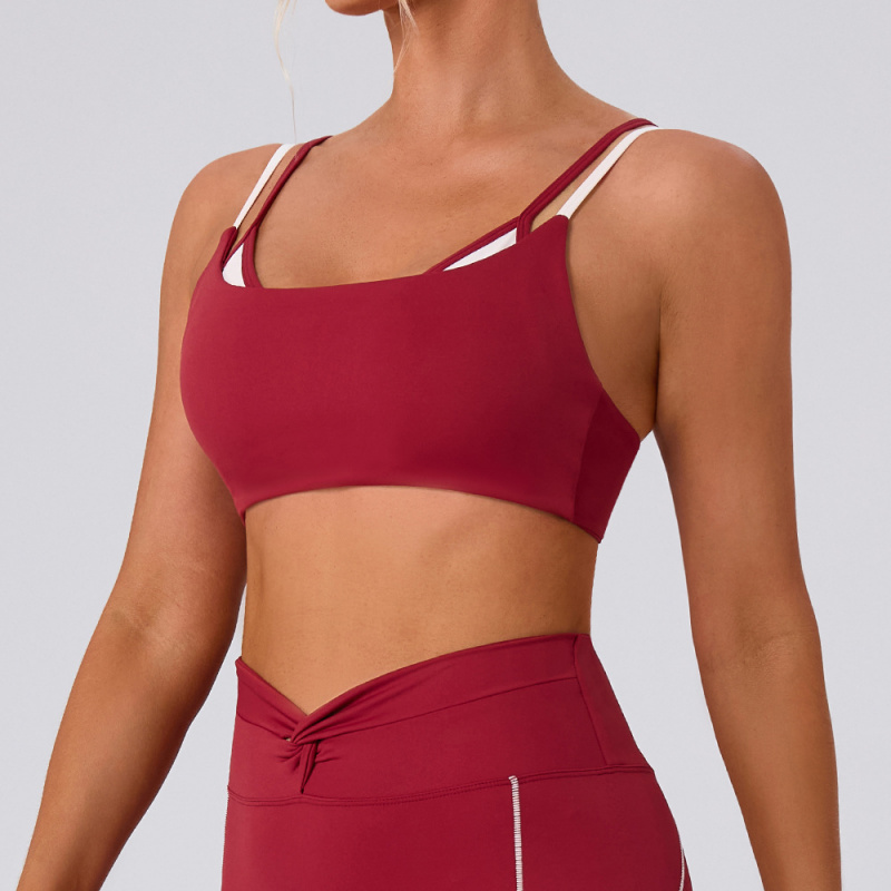 新しい女性のファッションストリートフィットネストップスポーツ - Women'S Fashion Vest Tops のレビューと価格