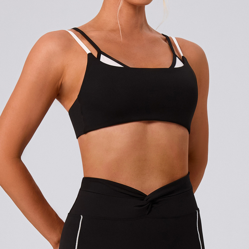 新しい女性のファッションストリートフィットネストップスポーツ - Women'S Fashion Vest Tops のレビューと価格