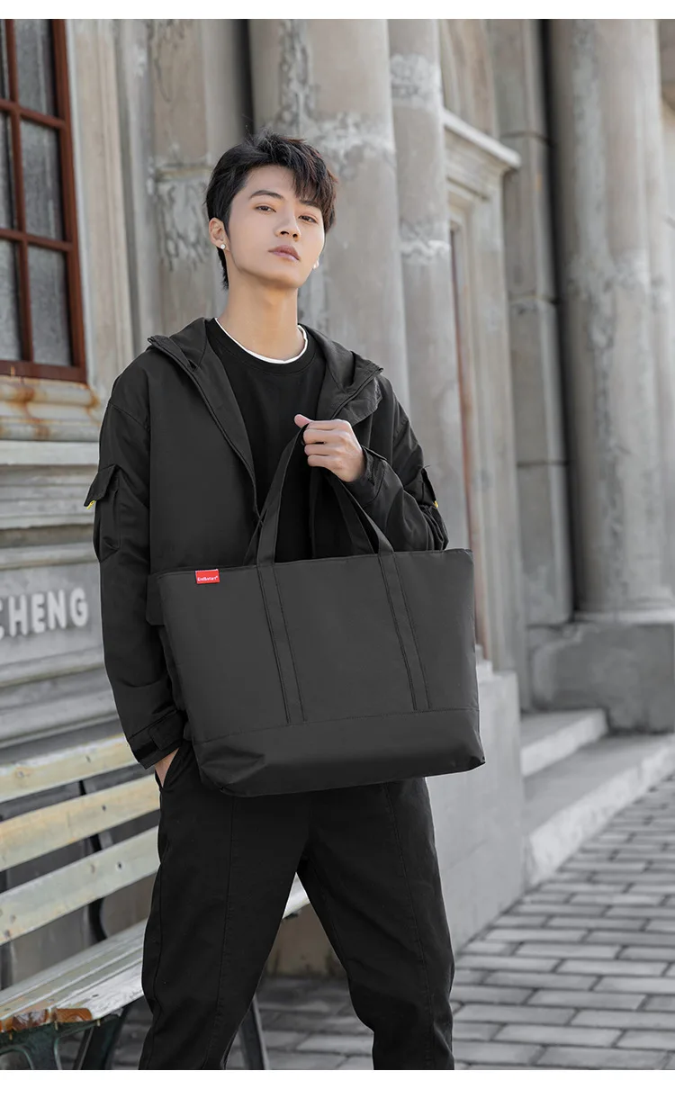 和風メンズハンドバッグカジュアルキャンバストップハンドルバッ - Canvas Tote Bag のレビューと価格