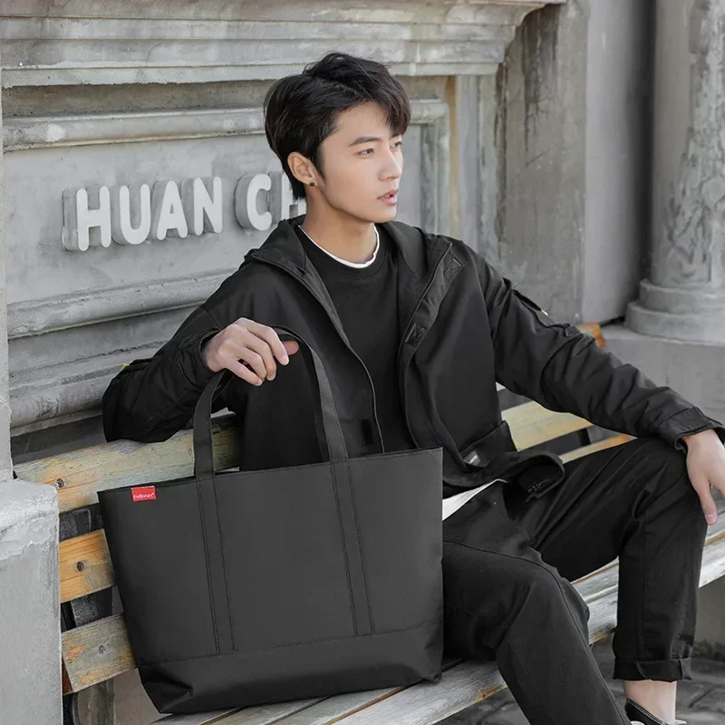和風メンズハンドバッグカジュアルキャンバストップハンドルバッ - Canvas Tote Bag のレビューと価格