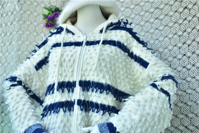 1.3KG 女性用オーバーサイズモヘア混紡フード付きジップア - Hoodie Women Oversized のレビューと価格