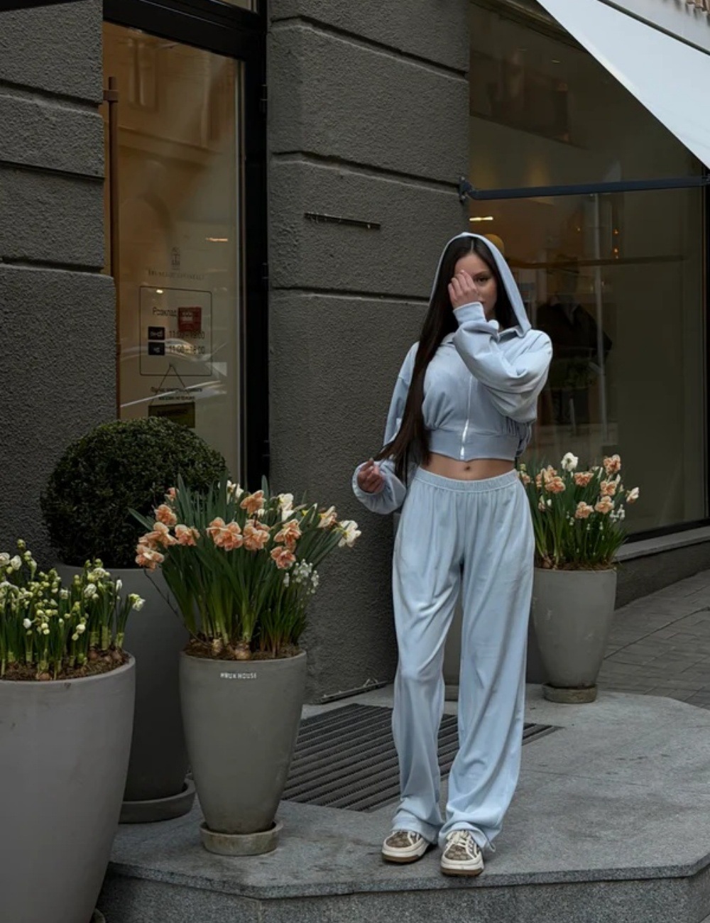 レディースフード付きスウェットシャツ　おしゃれなベルベットツ - Women'S Fashion Sweatshirts のレビューと価格