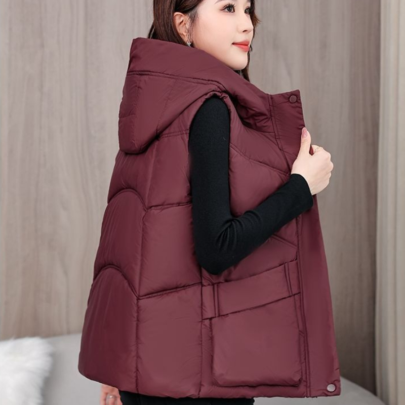 2026年冬 レディース向けおしゃれなオーバーサイズ パファ - Puffer Vest Fashion Women のレビューと価格