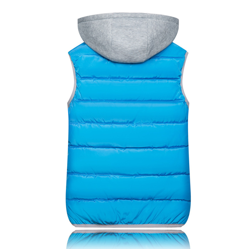 カジュアルなフード付きパッド入りベスト、女性用冬用キャンディ - Puffer Vest Fashion Women のレビューと価格