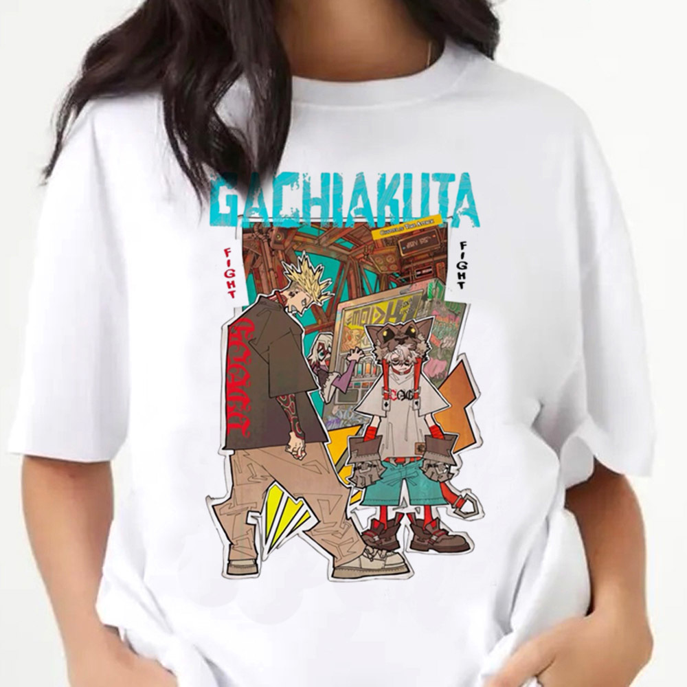 ガチアクタ tシャツ女性パーティー韓国ファッションエモ美的  - Women'S Fashion In The 80S のレビューと価格