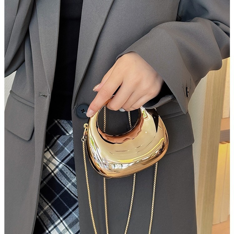 ミニゴールデンイブニングバッグ、財布とハンドバッグ、ラグジュ - Women Fashion Handbags のレビューと価格