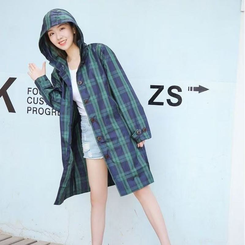 男性と女性のための軽量で通気性のあるレインコート,防水ポンチ - Women'S Fashion Rain Jacket のレビューと価格