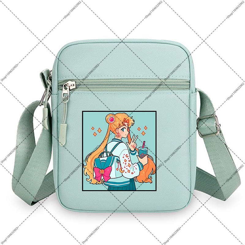 セーラームーンショルダーバッグユニセックスかわいいクロスボデ - Women Fashion Handbags のレビューと価格