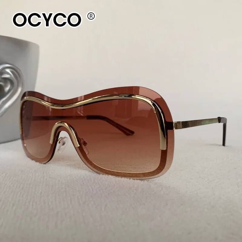 OCYCO 2026 サングラス新しいファッションゴーグルス - Women Fashion Pose のレビューと価格
