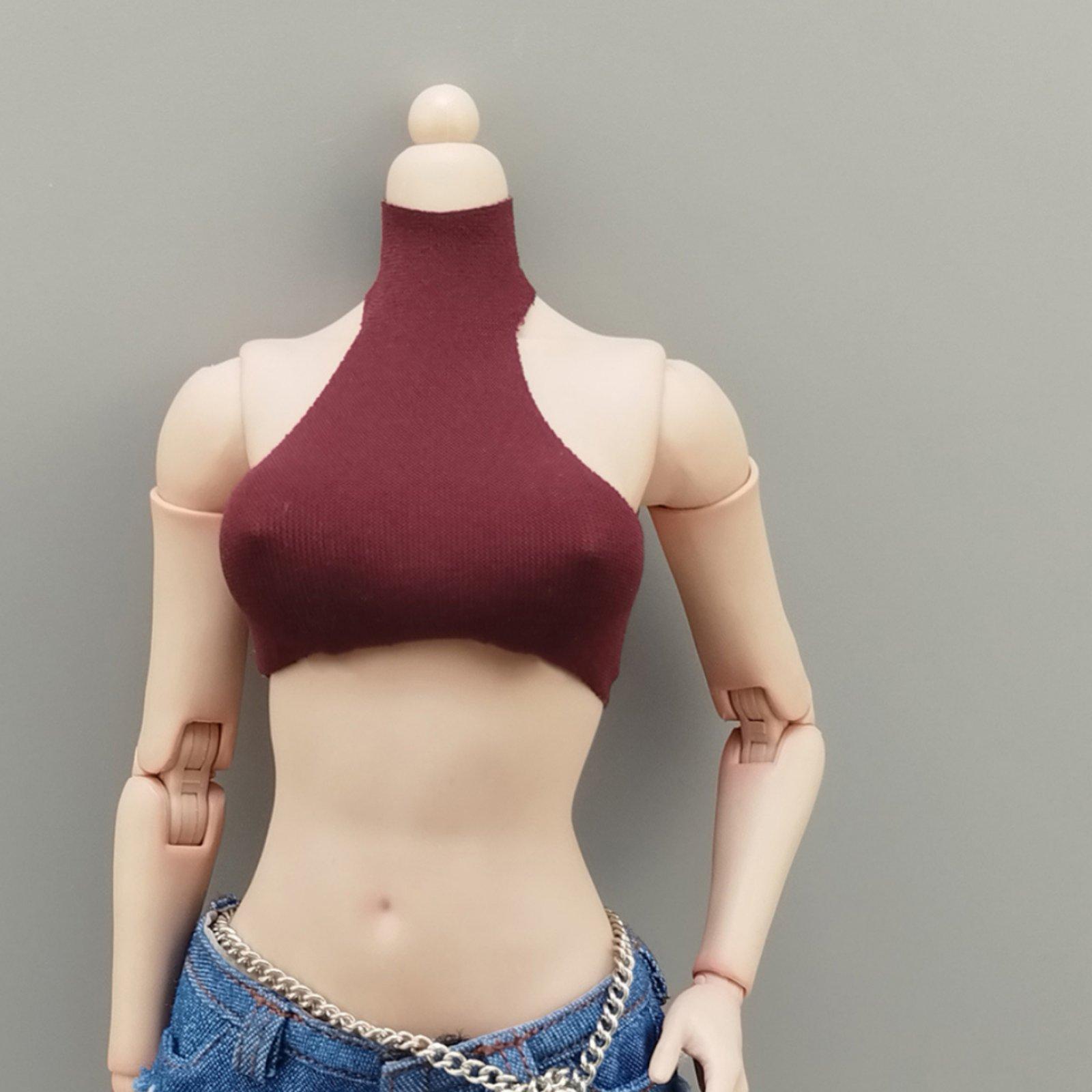 女性用バックレス トップ 1/6 ドール服 スタイリッシュな - Women Fashion Pose のレビューと価格