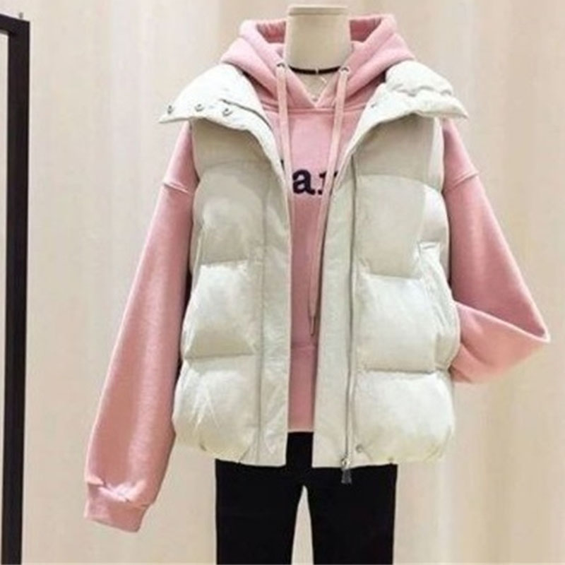 2025年 レディース ショート丈 パファーベスト ジャケッ - Puffer Vest Fashion Women のレビューと価格