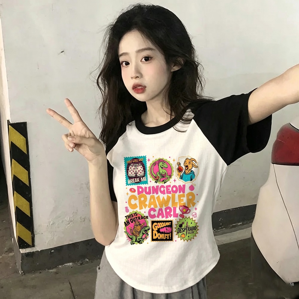 ダンジョンクローラーカールシャツ 女性用 ゴス ストリートウ - Women'S Fashion In The 80S のレビューと価格